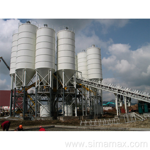 Efficient large and medium-sized HZS90 mixing plant